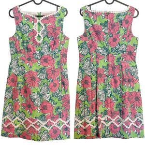 Lilly Pulitzer Adelson Bloomin Cacoonin Shift Dress 4